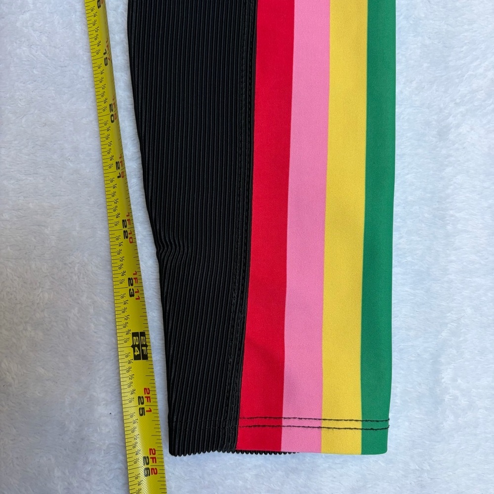 Beach Riot Megan Leggings Women Sz S Rainbow Proud Collection Pant EUC Pride - Picture 6 of 11